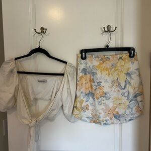 Abercrombie & Fitch Linen Set